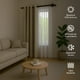 thumbnail image 5 of Cortina De Tela Blackout Beige + Velo 140x220 cm Vincenzi, 5 of 9
