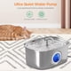 thumbnail image 4 of Fuente de agua Rellaty de acero inoxidable de 3,2 litros para gatos en el interior, 4 of 6