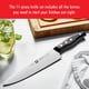 thumbnail image 2 of Set de cuchillos ZWILLING Twin Signature 11 piezas negro, 2 of 8