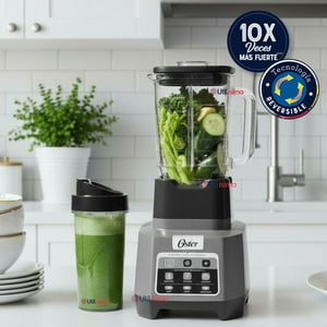 Licuadora Profesional Oster® Xtreme Mix Con Iblend Y Max Crush Con Tecnología Reversible, Vaso Blend-N-Go Blstxpg-Bgw