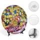 thumbnail image 4 of Los Simpson Plato decorativo de porcelana fina (bone china), plato decorativo de cerámica para hogar, oficina, soporte de pared, platos decorativos para dormitorio - 6 pulgadas (15 cm), 4 of 6