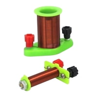 Magideal - Kit De Demostración De Bobina De Inducción Electromagnética Herramienta De Enseñanza De Física Actividades De Aprendizaje Bobina Resistente Herramient