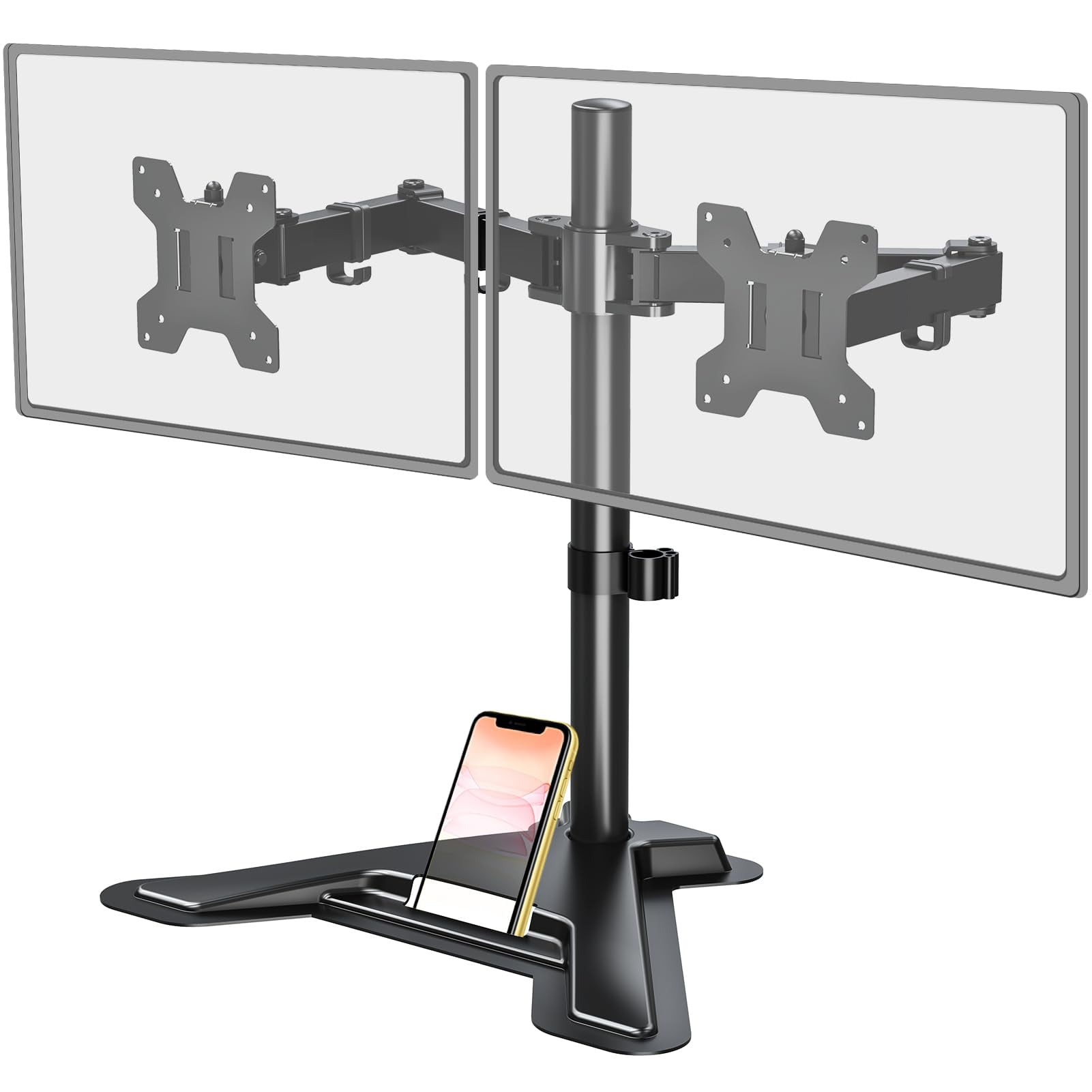 Soporte Para Dos Monitores Mount Pro Full Motion De 27 Pulgadas Y 8 Kg