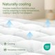 thumbnail image 3 of Cubrecolchón Niagara Sleep Solution, ultrasuave, tamaño king, 3 of 7