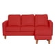 thumbnail image 1 of Seccional Venecia Intercambiable Pu Rojo, 1 of 1