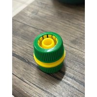 Metalfer - Unión De Manguera 1/2 Simple Economica Verde