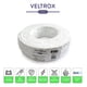 thumbnail image 2 of Cordón Eléctrico Veltrox Flexible 2x1,50mm2 100m Blanco Sec Blanco, 2 of 9