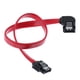 thumbnail image 3 of Cable sata iii de 12 pulgadas Cable de datos de 90 grados y 6gbps con bloqueo rojo, 3 of 5