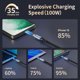 thumbnail image 4 of Cable USB-C ZeroneTeck de 3 pies, 20 Gbps, 4K, 100 W, carga rápida, 4 of 7