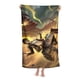 thumbnail image 3 of Ataque a los Titanes Toalla de playa de secado rápido con diseño temático, regalo para mujeres y niñas, ideal para cumpleaños, fans, amantes de la música, uso en la playa o al aire libre, 78 × 160 cm, 3 of 6