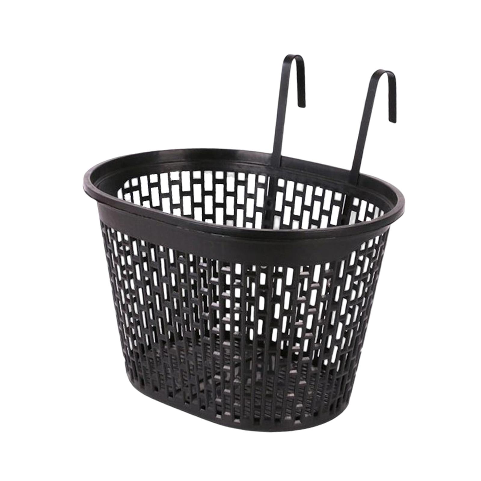 Magideal - Práctica Cesta Para Bicicleta, Caja De Almacenamiento Desmontable, Fácil De Instalar, Portabicicletas, Cesta Delantera Duradera Para Bicicleta, Adorno