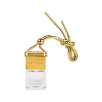 Bothyi - Difusor De Coche Vacío Botella De Perfume Colgante Vacía Botella Difusora De Perfume Automática Oro