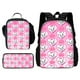 thumbnail image 1 of 3 pcs set Cartoon Maries Cat Child School Backpack with Lunch Bags ,Pencil Bags ,Cartoon School Bags for Boys Girls Best Gift, 1 of 2