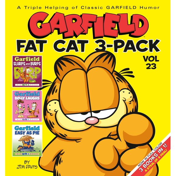 Libro Ballantine Books Garfield Fat Cat Pack de 3 #23
