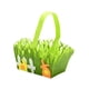 thumbnail image 5 of Cesta De Dulces De Huevo De Pascua Con Asa, Cestas De Juguetes De Tela No Tejida, Conejito Naranja, 5 of 5