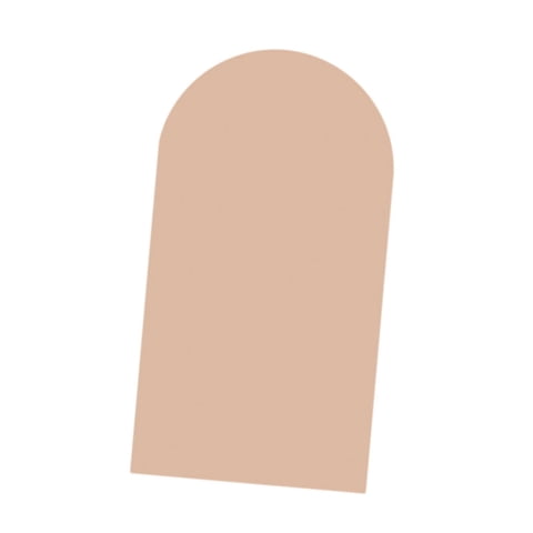 Bothyi - Calcomanía De Pared Con Arco De Pvc, Papel Tapiz Geométrico Para Cabecero, Sala De Estar Interior, Color Rosa