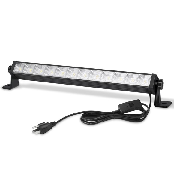 Luz de taller LED YYUJIALIANG 24W 5400lm 6000K 1,9 m