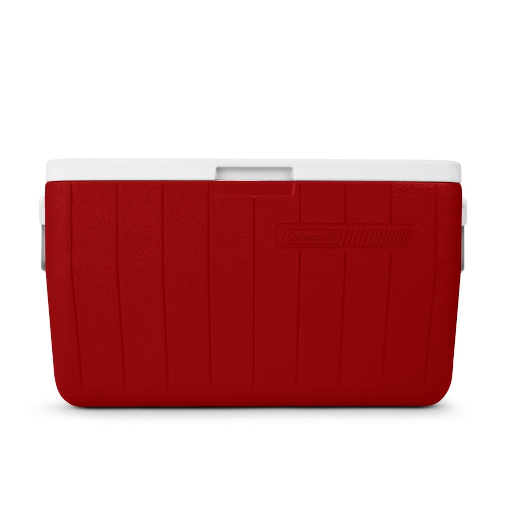 Cooler Coleman Chiller Rojo 45 Lt / 48 Qt