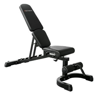 Ultimate Fitness - Banco Multifunción Inclinable Pro Series