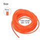 thumbnail image 2 of Correas Redondas de Poliuretano Uxcell 4mm de Diámetro, 10M (33ft) de Longitud (Superficie Lisa, Naranja), 2 of 4