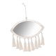 thumbnail image 2 of Espejo De Macramé Con Flecos De Macramé, Espejo Decorativo Para Sala De Estar, Dormitorio, Ovalado, 2 of 3