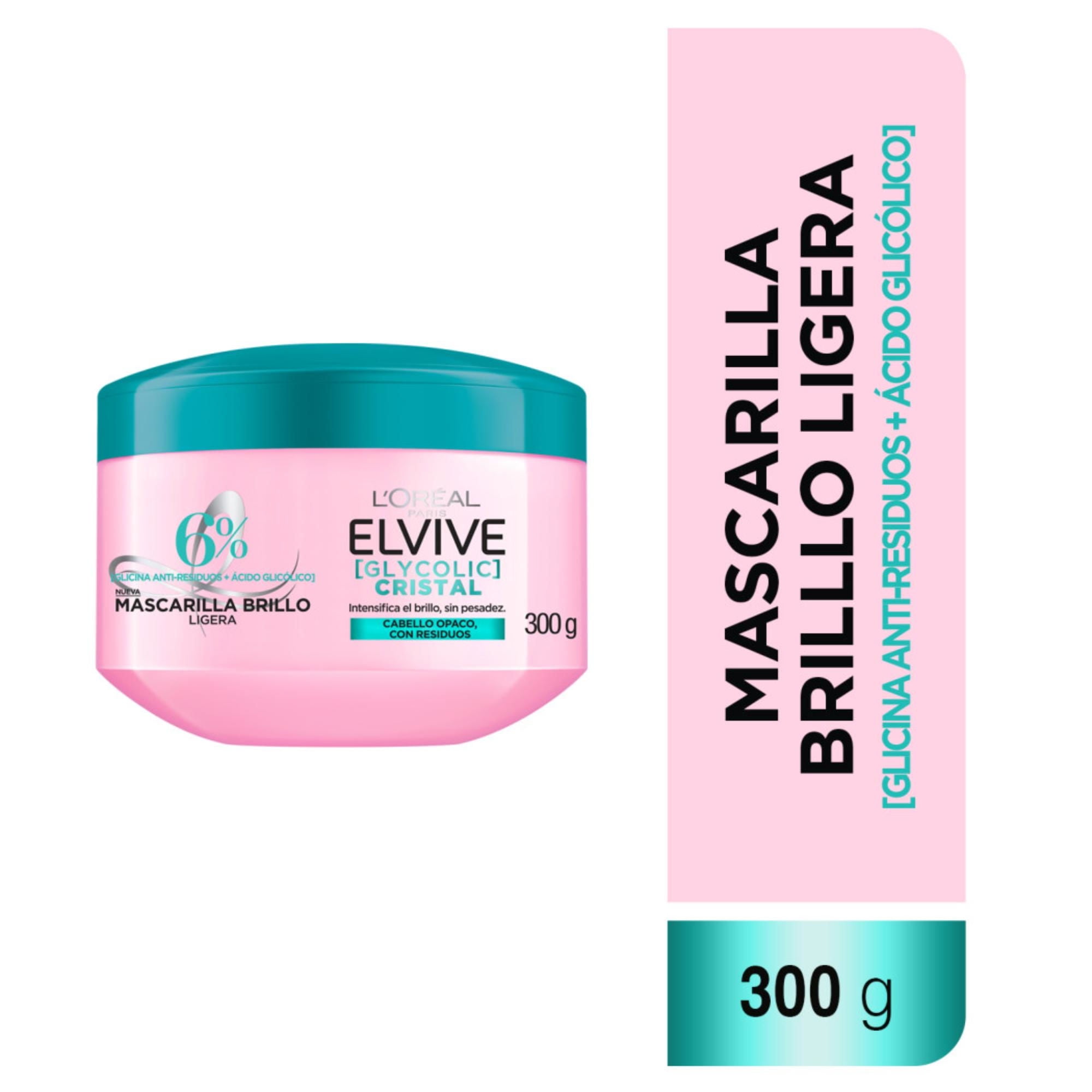 Mascarilla Glyco Crystal 300 g Elvive