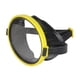 thumbnail image 2 of Máscara De Buceo Libre Ovalada Para Niños Y Jóvenes Antivaho Máscaras De Natación De Una Sola Lente Amarillo, 2 of 3