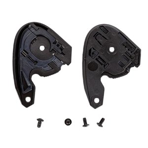 Ioensy - 2 Bases Para Casco De Motocicleta Con Tornillos De Repuesto Para Hjc C10