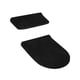 thumbnail image 4 of Juego De Funda Para Tapa De Inodoro, Cómoda, Antideslizante, Elástica, Color Negro, 4 of 5