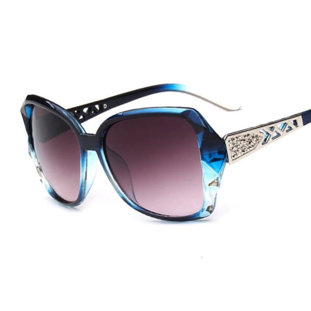 UV Protection Oversized Tinted Lens Sunglasses for Outdoor Driving and Sunshade Decoration