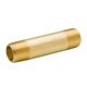 thumbnail image 2 of Empalme para tuberías Legines, tetina larga de latón, 1/2 NPT macho x 1/2 NPT macho, 2 of 5