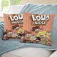 thumbnail image 3 of The Loud House Fundas de almohada de terciopelo con tema, regalos de funda de almohada, decoración para el hogar, cojín de lanzar, regalo de cumpleaños para fans y parejas. 45cm x 45cm., 3 of 6