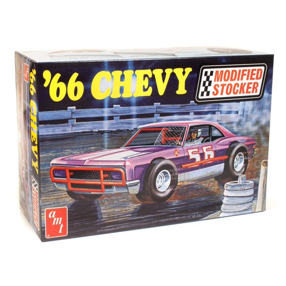 Kit De Modelo Chevy Impala 1966 Modified Stocker A Escala 1 25