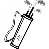 Rienda Libre Graphics - Decomural Golfer Bag Golf Clubs Ws-17516