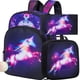 thumbnail image 1 of 3PCS Dinosaur Backpack for Boys, 16”Kids Bookbag with Lunch Box, School Bag for Elementary Toddler, 1 of 3