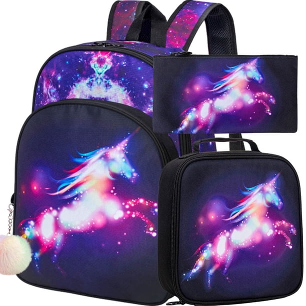 3PCS Dinosaur Backpack for Boys, 16”Kids Bookbag with Lunch Box, School Bag for Elementary Toddler
