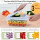 thumbnail image 2 of Picadora manual de verduras Brieftons QuickPush de 8 tazas, 2 of 3