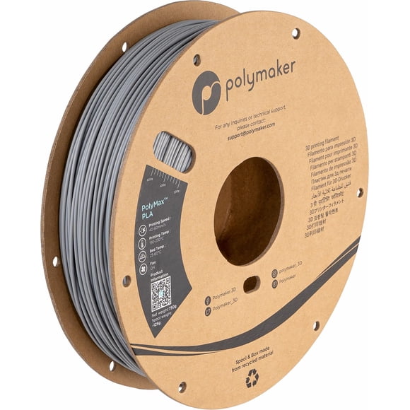 Filamento para impresora 3D POLYMAKER Polymax Tough PLA 1.75 mm 750 g