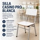 thumbnail image 1 of Silla Casino Industrial Blanca, 1 of 6