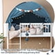thumbnail image 2 of Carpa para Cama Individual Razee para Niños, Casa de Juegos Interior Azul, 2 of 7