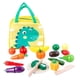 thumbnail image 3 of Juego De Corte De Alimentos De Frutas Y Verduras De Simulación, Regalo Para Cocinar, Ni?os, 3 of 5