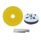 thumbnail image 3 of Ruedas De Corte De 100 Mm Disco Abrasivo Disco De Corte De Vidrio Para Azulejo Vidrio Cerámico Amarillo, 3 of 5