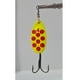 thumbnail image 1 of Spinner Cucharilla Plata-amarillo Puntos Rojos #4 10grs 8,3c, 1 of 3