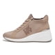 thumbnail image 2 of Zapatilla DKNY Kasia Lace Up Wedge para mujer, talla 9, color ceniza, 2 of 4