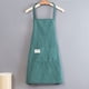 thumbnail image 3 of 1pc, Polyester Apron, Simple Style Apron, Thickened Cute Waterproof Waist Apron, Fashion Housework Kitchen Household Workwear, Kitchen Supplies, 3 of 3