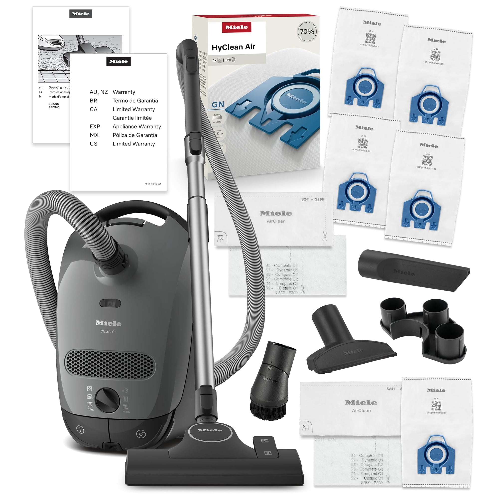 Aspirador Con Cartucho Miele Classic C1 Pure Suction