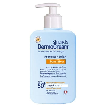 Protector Solar Hidratante Spf 50+ 250 Ml Simond’S