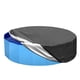 thumbnail image 1 of Cubierta de piscina para perros de 122 cm, portátil, redonda y plegable, para niños, con tela Oxford y cordón ajustable, impermeable y a prueba de polvo (negra) - Solo cubierta, 1 of 7