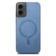 thumbnail image 2 of Magnetic Slim Case for Motorola Moto G 2024 with Camera Guard & Anti-Scratch Back Blue, 2 of 6