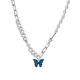 thumbnail image 1 of Collar Con Colgante De Mariposa Azul De Moda Para Regalos De Joyería De Boda Novia, 1 of 5